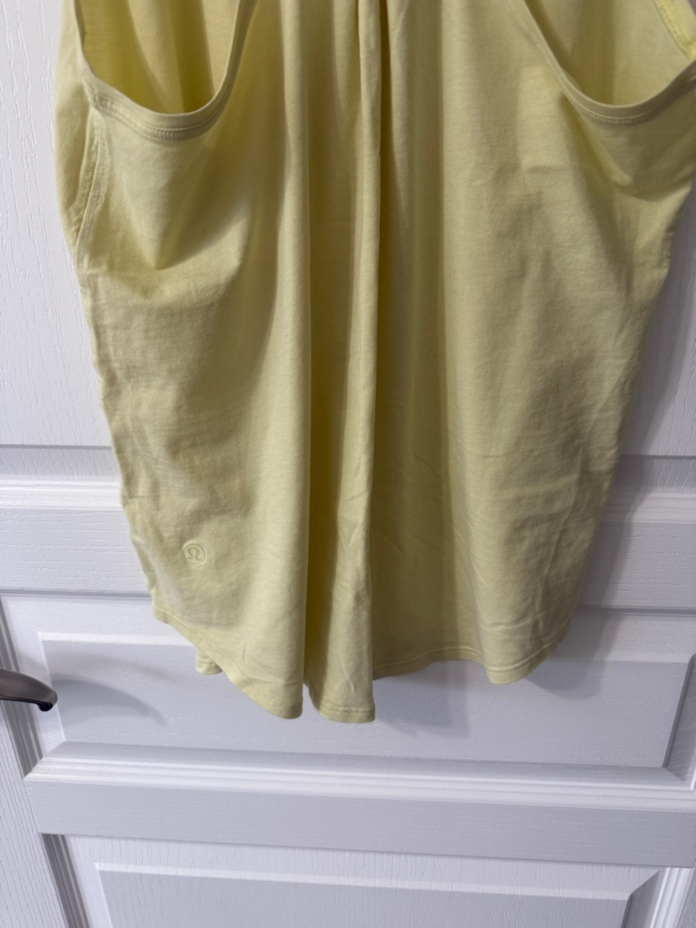 Light Yellow lululemon Racerback Tank Top - Picture 3 of 5